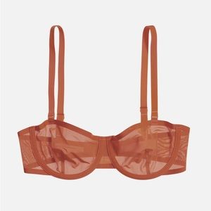 Cuup Clay Balconette Mesh Bra 32C